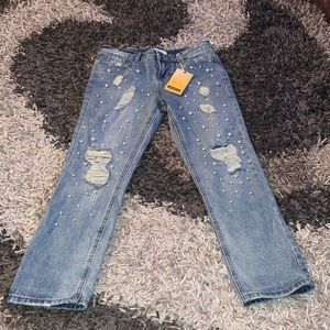 Jake & Rae Mattie Relaxed Crop Jeans NWT Relaxed Cropped Size 27 inseam 26